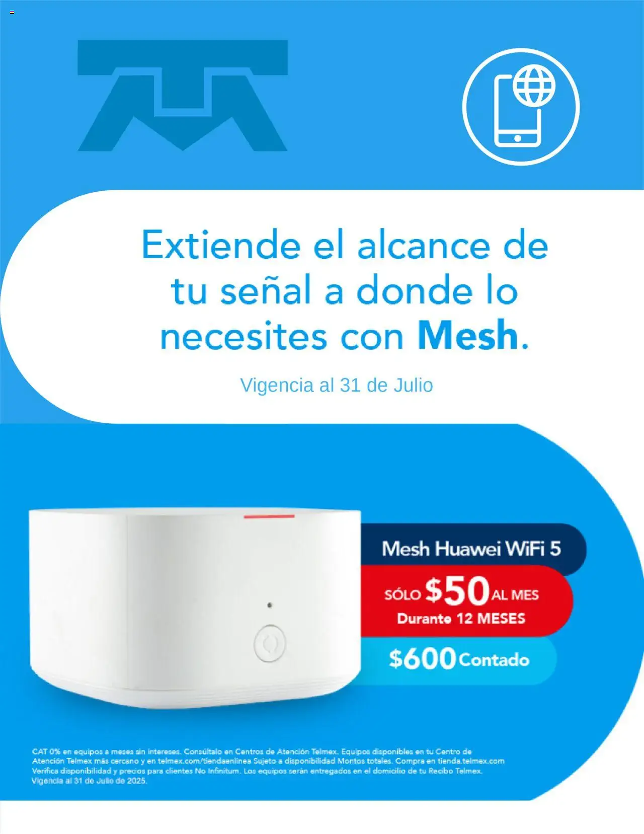 Telmex - Catálogo - página 1- válido desde 17/07/2025