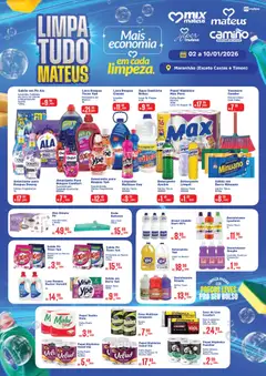 Pré-visualização Mateus - Ofertas Limpeza válida a partir de 02/01/2026