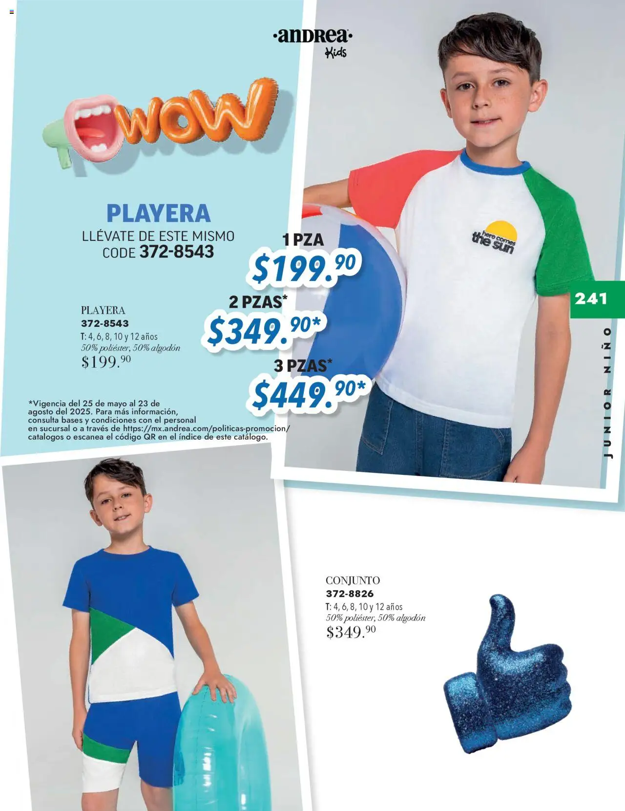Andrea Catálogo Infantil - página 113- válido desde 26/05/2025