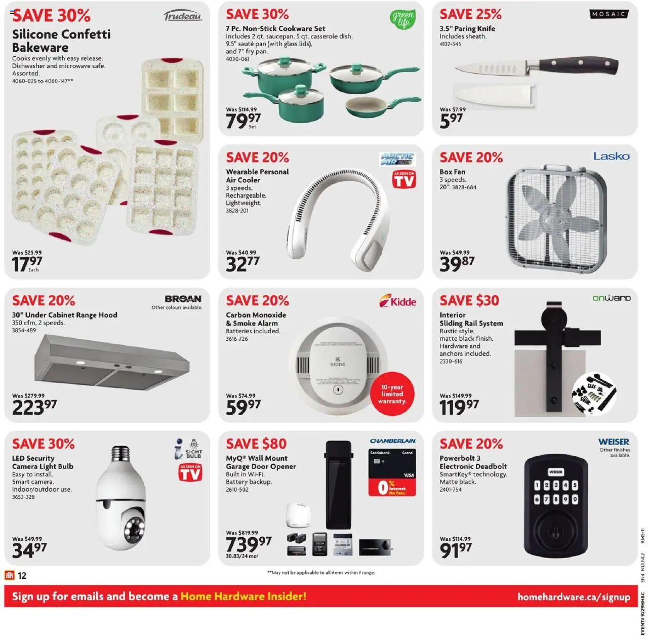 Home Hardware weekly flyer / circulaire - page 16- valid from Jul 17, 2025