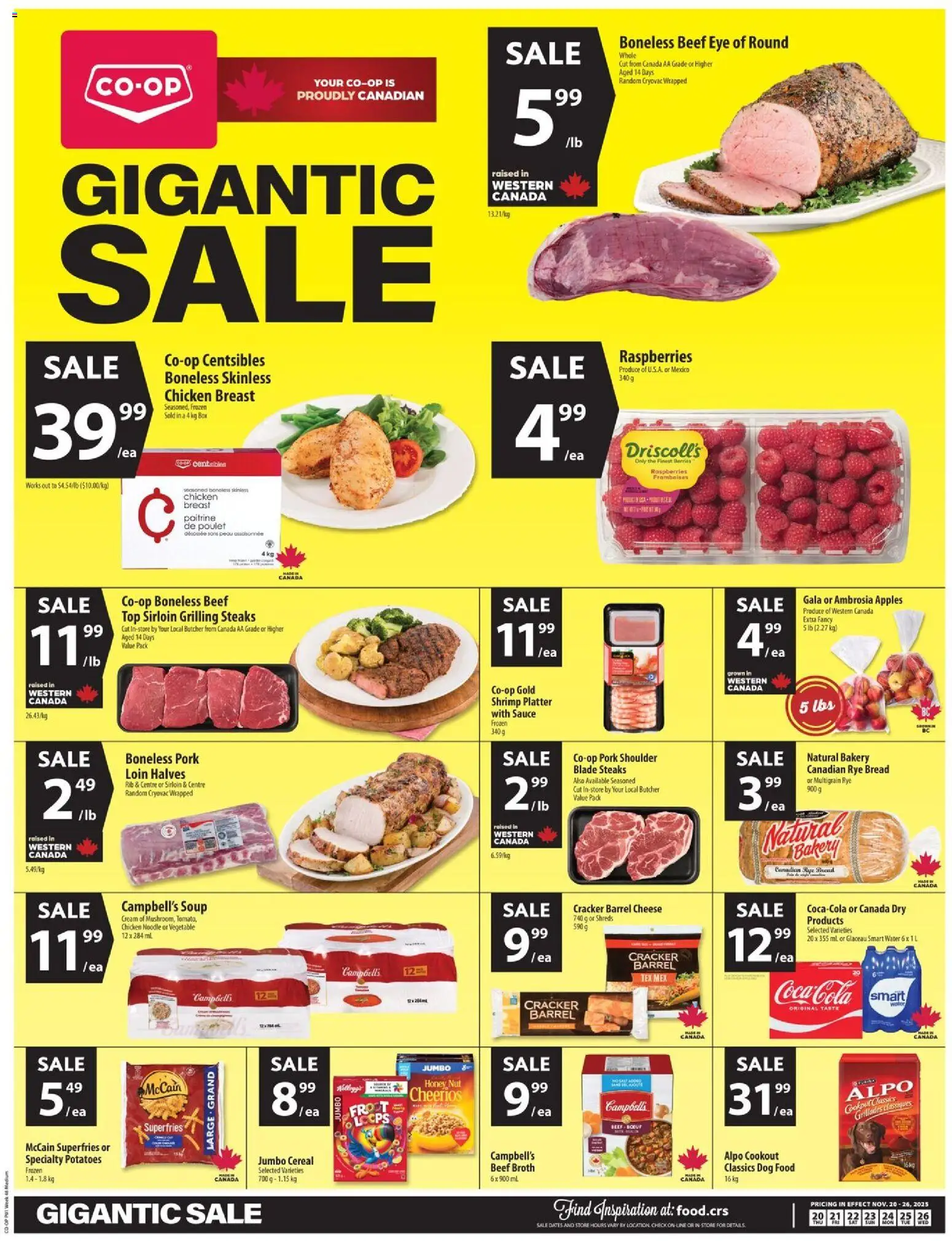Co-op Food - Black Friday  - page 1- valid from Nov 20, 2025