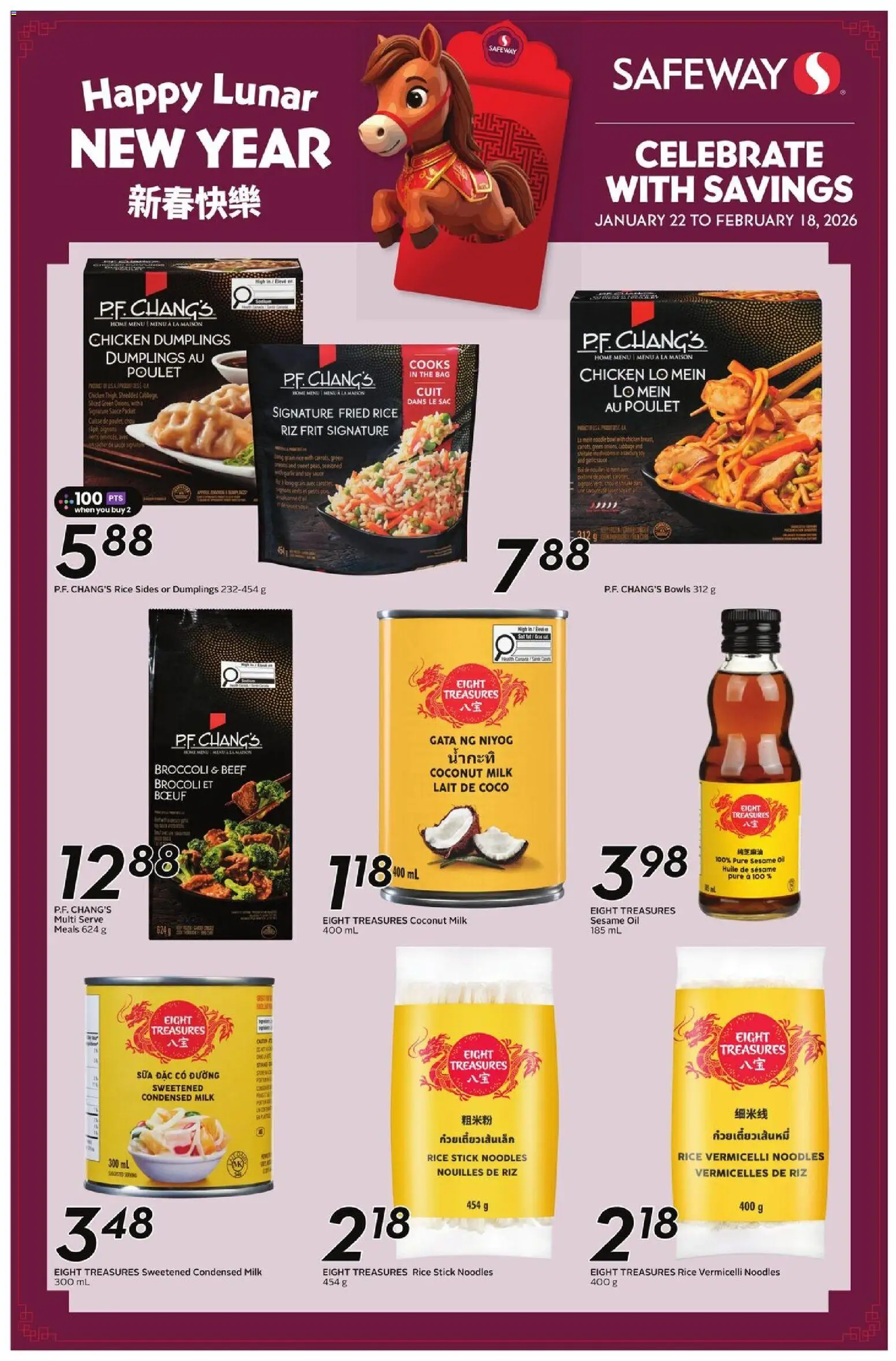 Safeway - Seasonal flyer - page 1- valid from Jan 22, 2026
