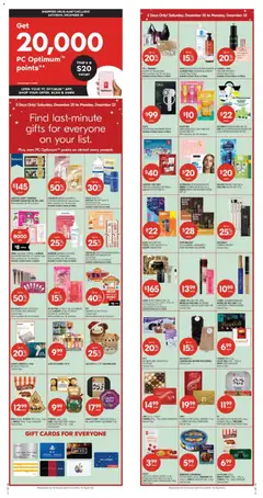 Preview Shoppers weekly flyer / circulaire valid from Dec 20, 2025