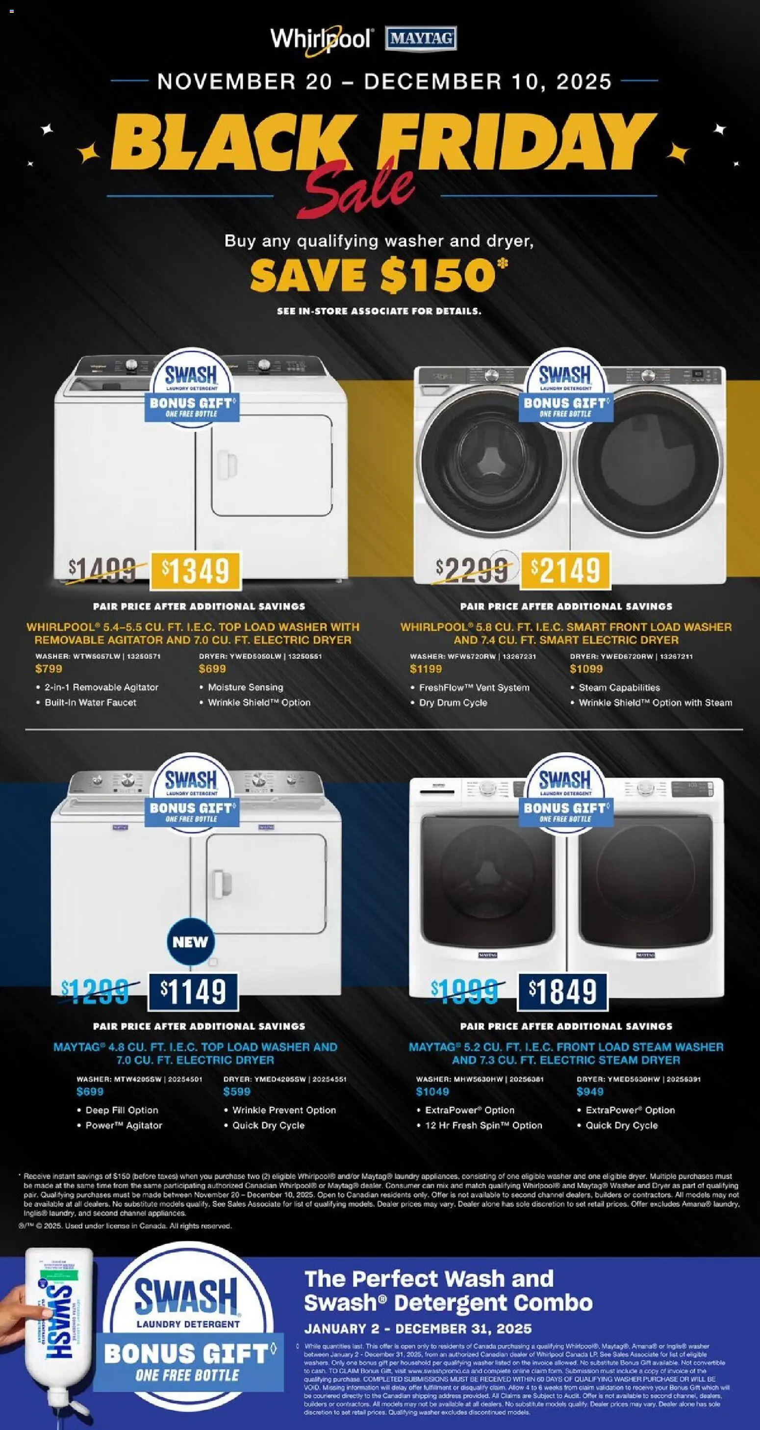 Leon's - Black Friday  - page 1- valid from Nov 20, 2025