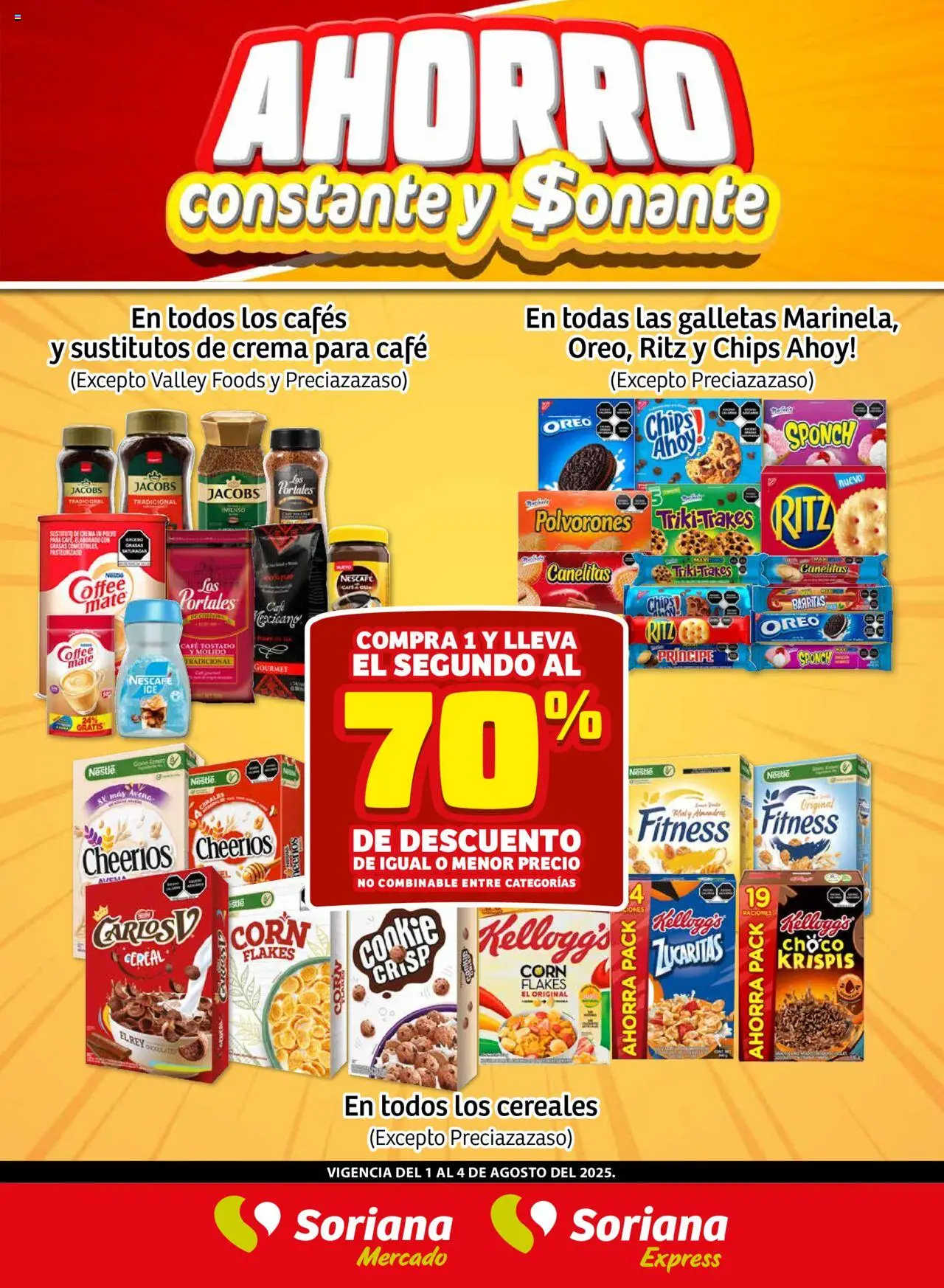 Soriana - Fin de Semana Mercado: BCS, Son y Sin - página 1- válido desde 01/08/2025