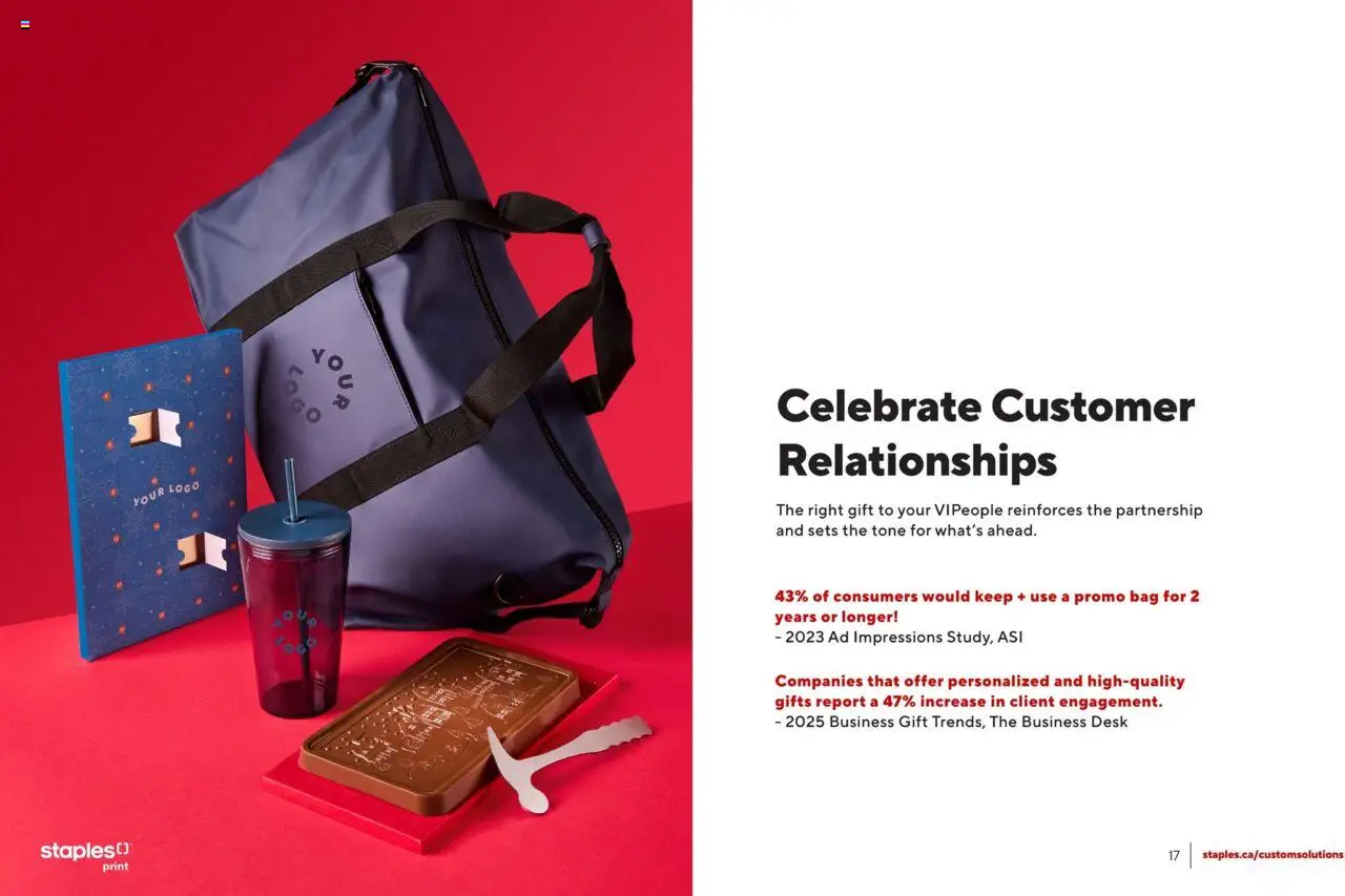 Staples - 2025 Holiday Idea Book - page 9- valid from Sep 22, 2025