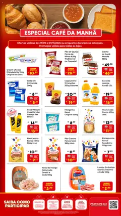 Pré-visualização Semar Supermercado - Ofertas Especial Café da Manhã válida a partir de 27/09/2025
