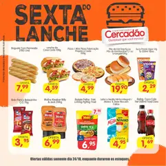 Pré-visualização Cercadão - Ofertas Sexta do Lanche válida a partir de 24/10/2025