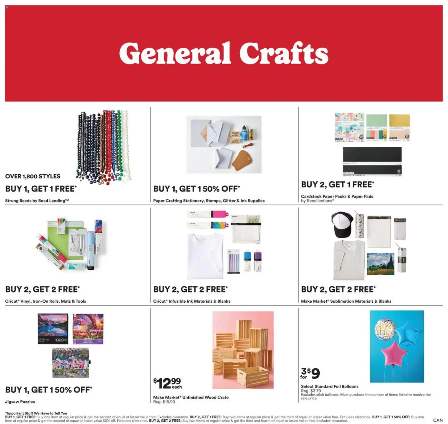 Michaels weekly flyer / circulaire - page 5- valid from Jan 16, 2026