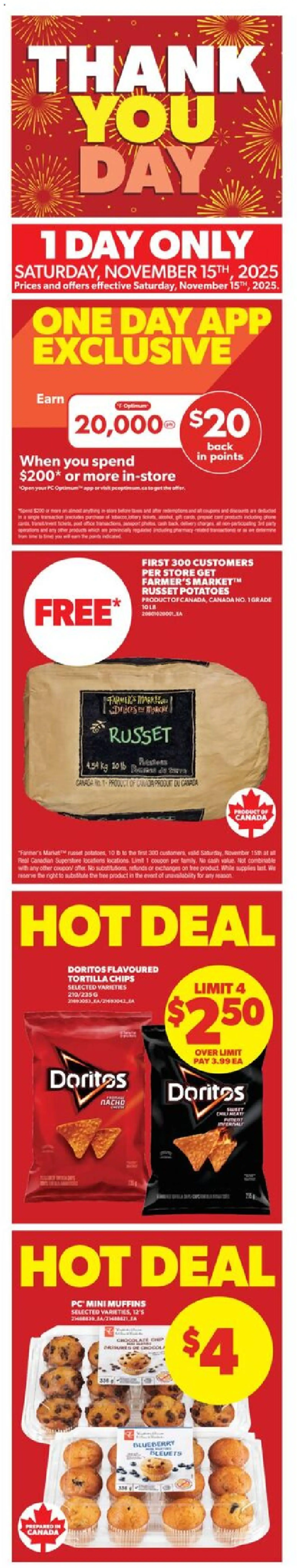 Real Canadian Superstore - Weekly Flyer - NU - page 2- valid from Nov 13, 2025