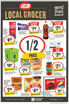 IGA catalogue preview - valid from 13/08/2025