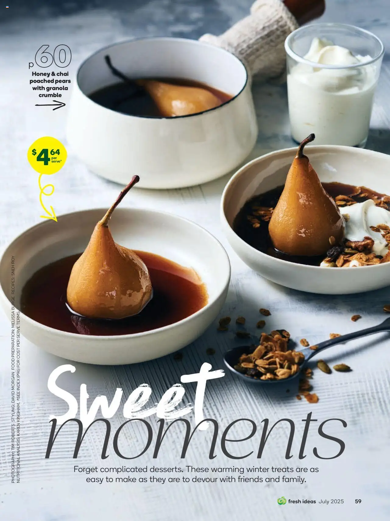Woolworths Fresh Ideas Magazine - page 59- valid from 01/07/2025