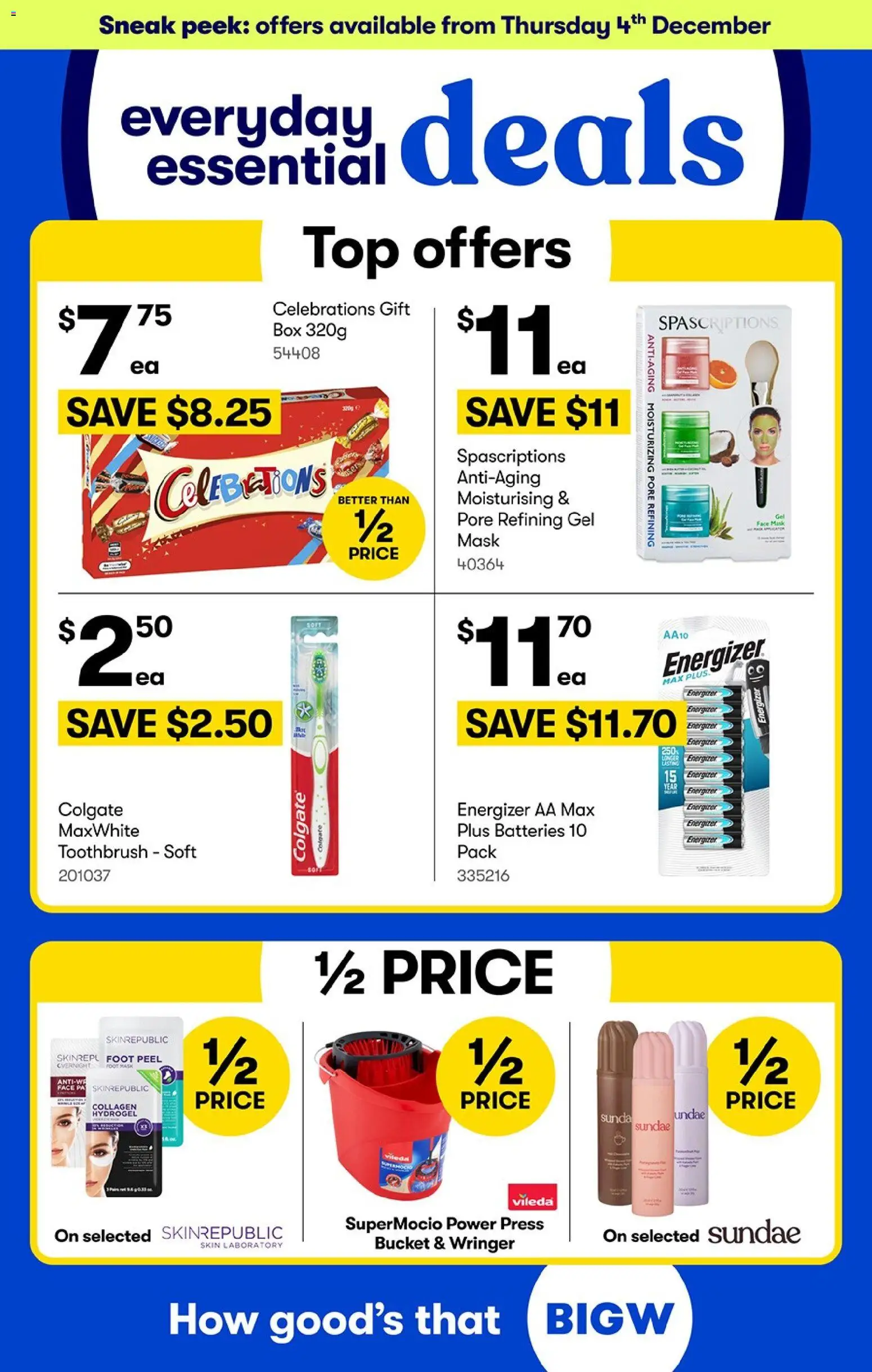 Catalogue Big W - page 1- valid from 04/12/2025