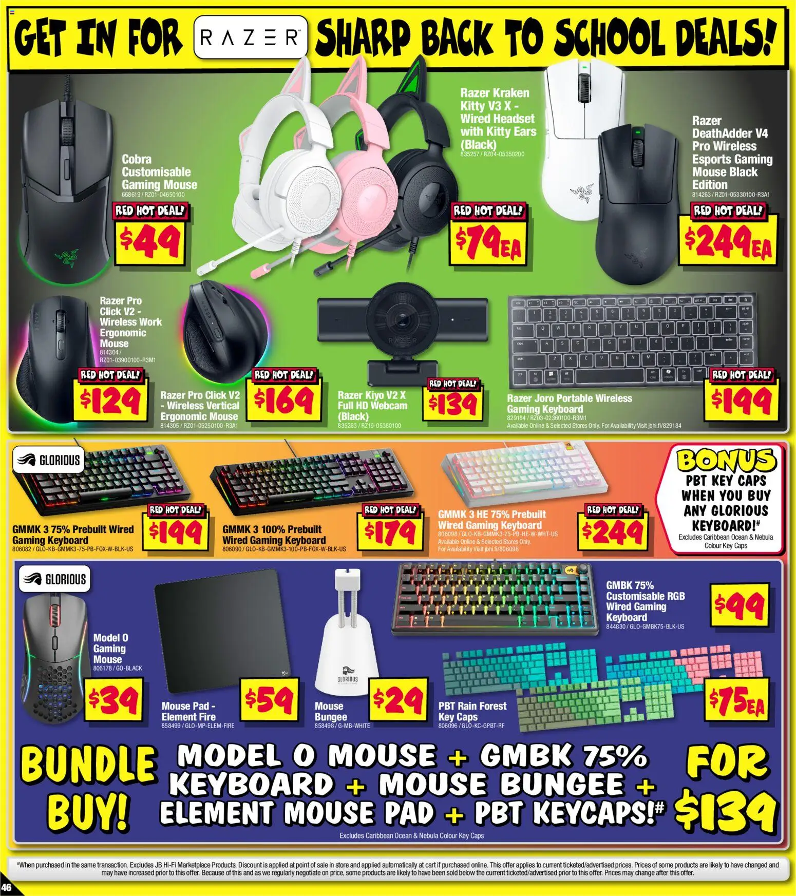 JB Hi-Fi - School time sellout on computers - page 46- valid from 08/01/2026