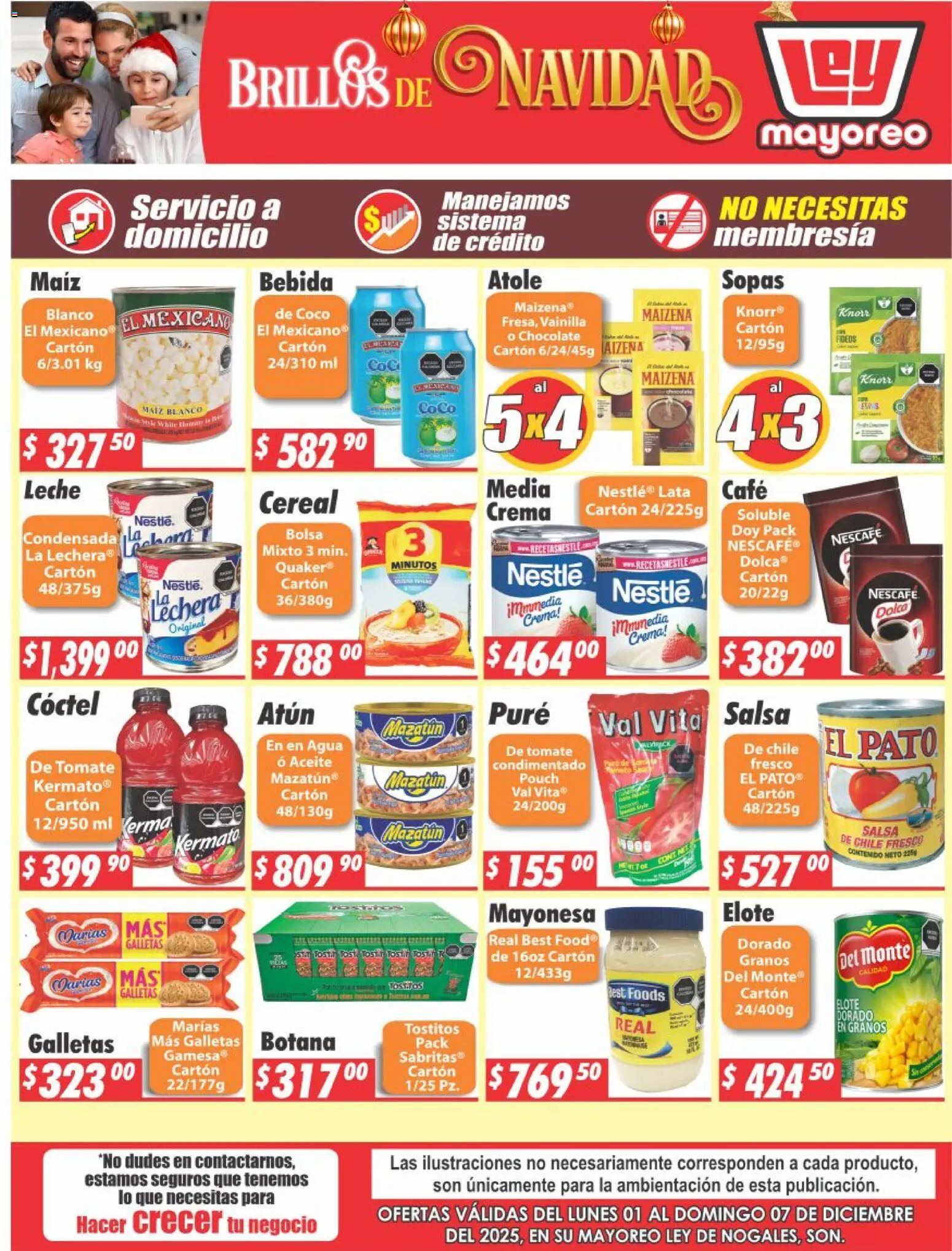 Casa Ley folleto Nogales - página 1- válido desde 01/12/2025