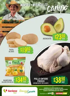 Soriana - Martes y Miércoles del Campo Súper: BCS, Son y Sin válido desde 02/12/2025