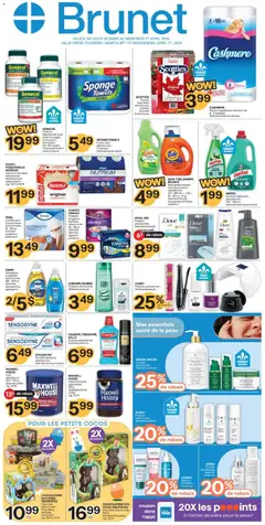 Preview Brunet weekly flyer / circulaire valid from Mar 26, 2026