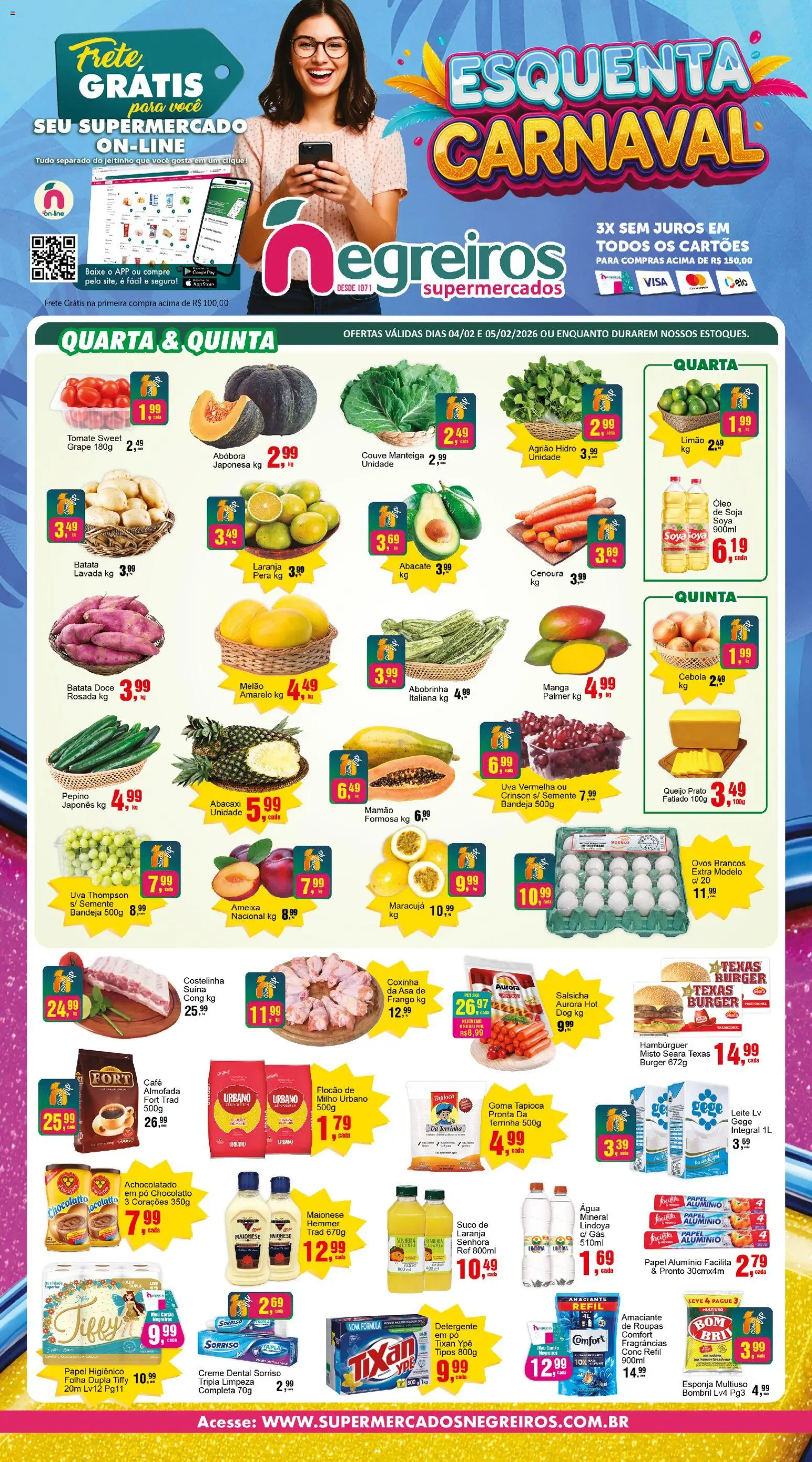 Negreiros - Ofertas da semana - página 1- válido a partir de 04/02/2026
