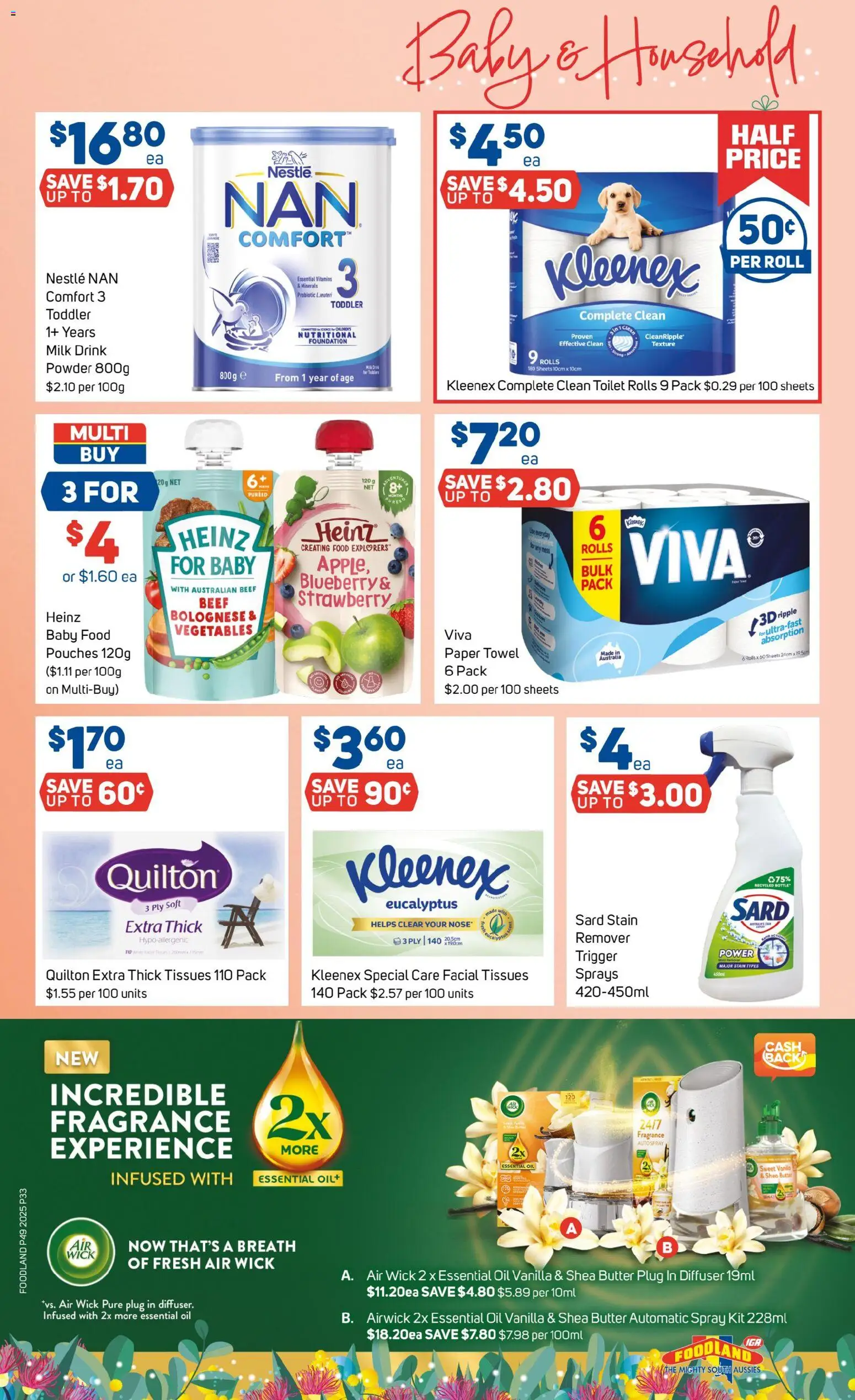 Foodland  Catalogue  - page 33- valid from 03/12/2025