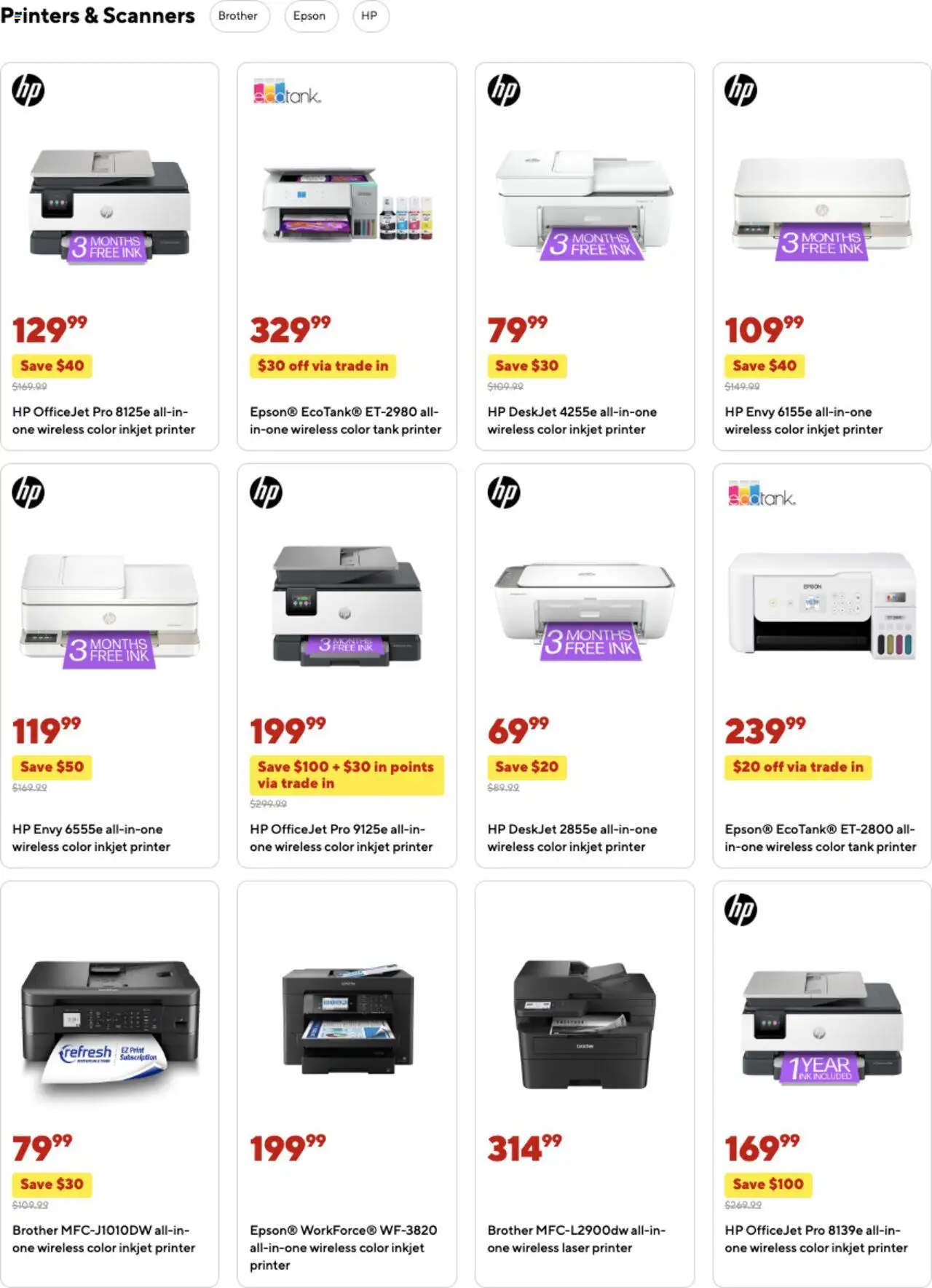 Staples Weekly Ad - page 3- valid from 07/13/2025