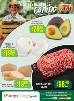 Soriana - Martes y Miércoles del Campo Súper: Juárez válido desde 21/10/2025