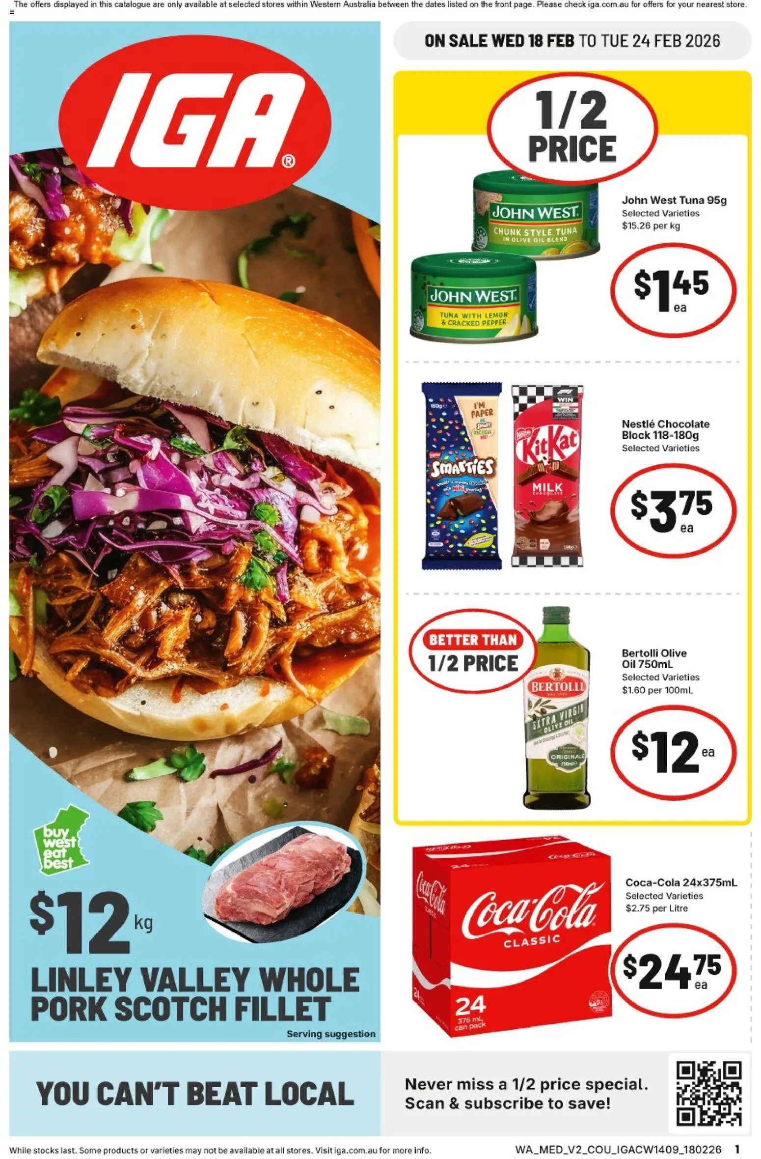 IGA Catalogue NT/WA - page 1- valid from 18/02/2026