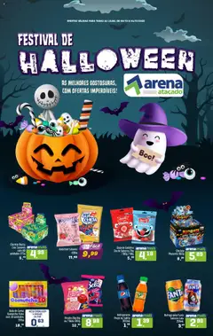Pré-visualização Arena Atacado - Ofertas Halloween válida a partir de 08/10/2025