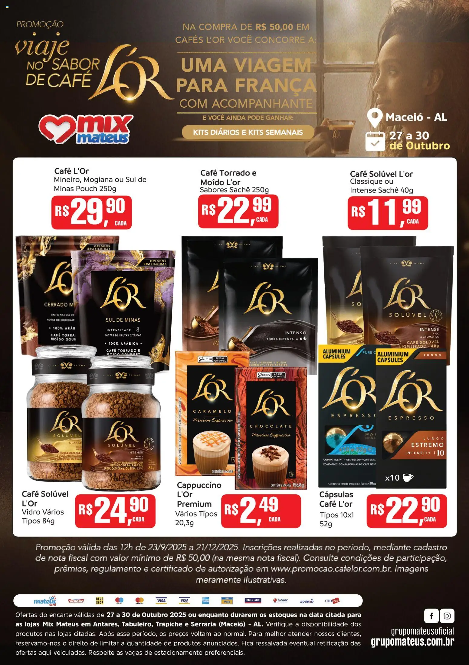 Mateus - Ofertas Trade LOR - página 1- válido a partir de 27/10/2025
