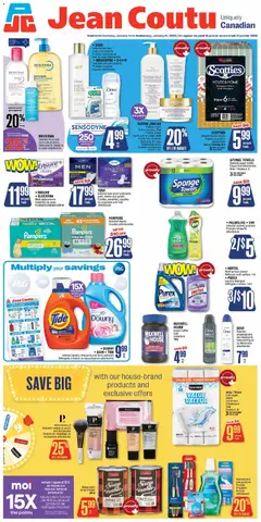 Preview Jean Coutu weekly flyer valid from Jan 15, 2026
