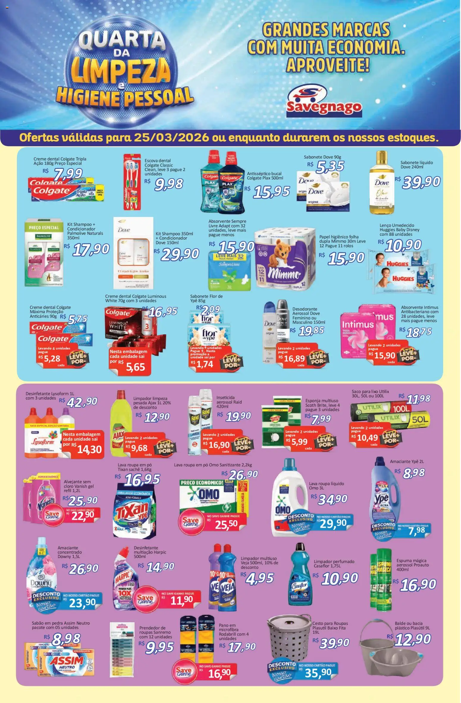 Savegnago - Ofertas da semana - página 1- válido a partir de 25/03/2026
