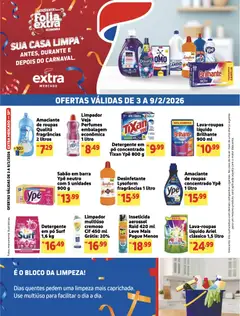 Pré-visualização Extra - Ofertas de Mercado Casa Limpa válida a partir de 03/02/2026