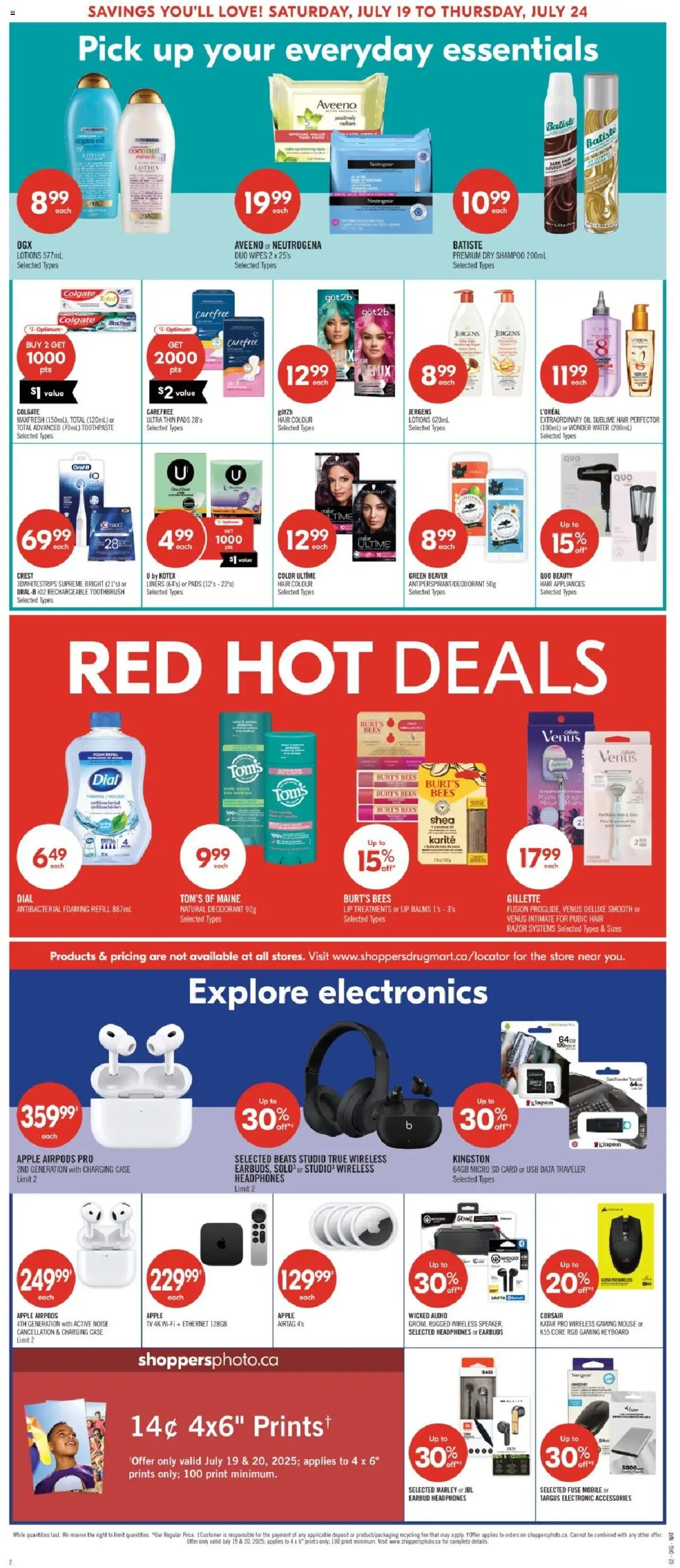Shoppers weekly flyer / circulaire - page 10- valid from Jul 19, 2025