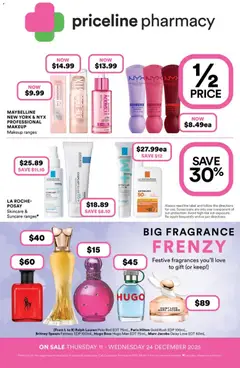 Priceline Pharmacy catalogue preview - valid from 10/12/2025