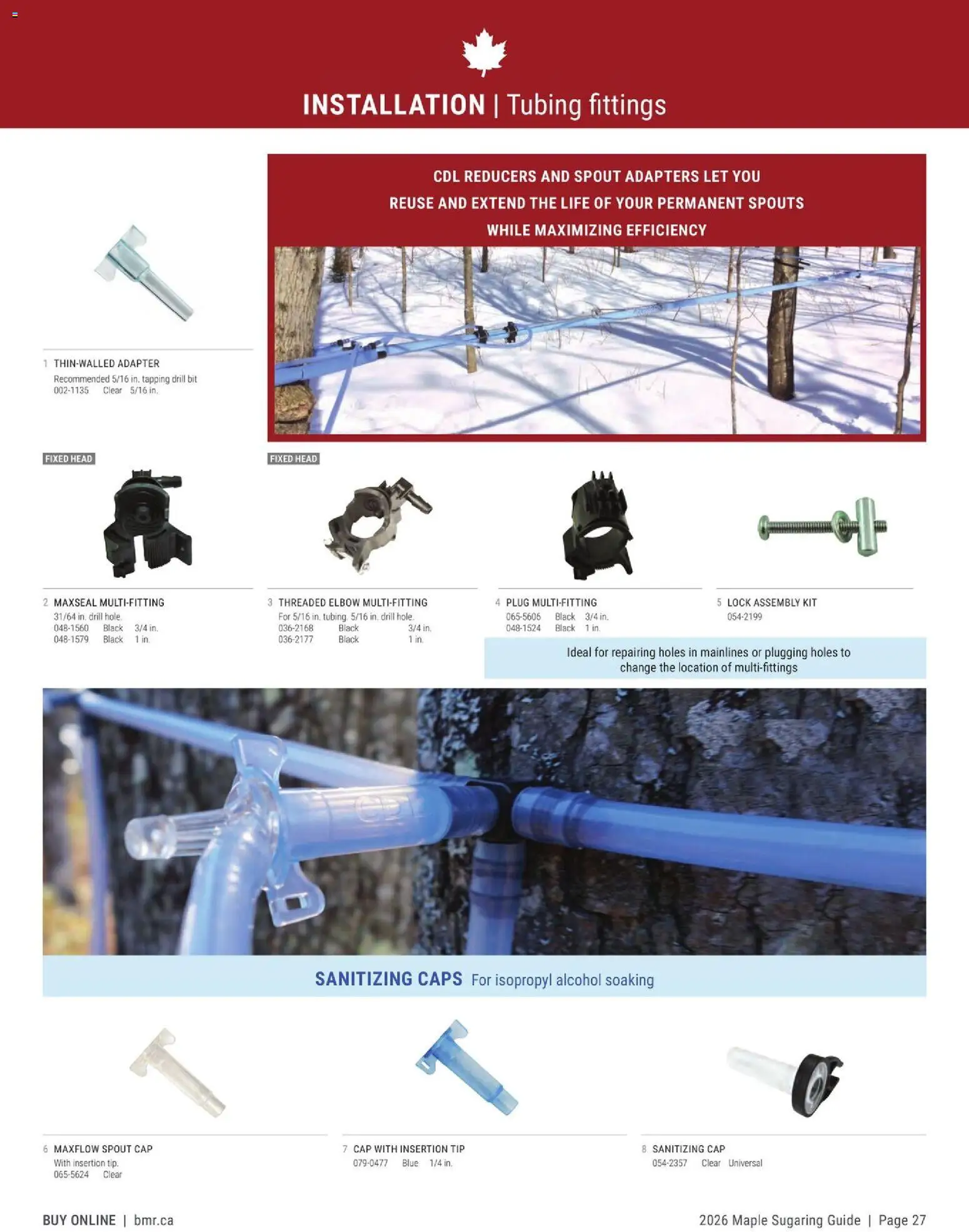 BMR - Agrizone Maple Sugaring Guide - page 27- valid from Jan 1, 2026