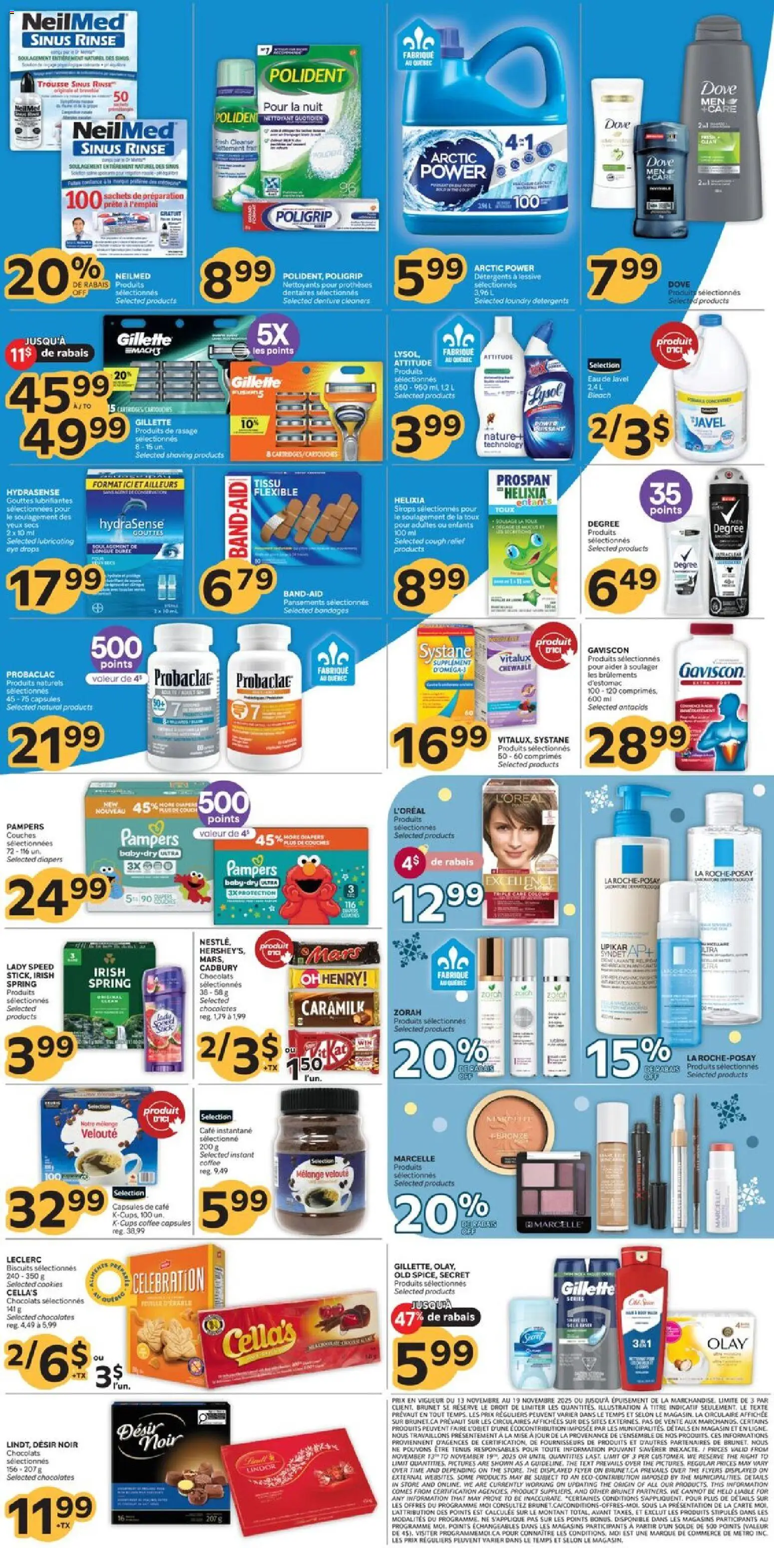 Brunet weekly flyer / circulaire - page 2- valid from Nov 13, 2025