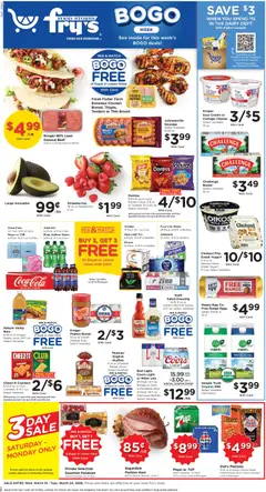 Preview Fry's Food Weekly Ad valid from 03/18/2026