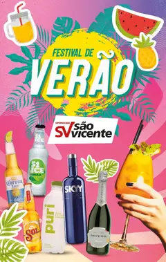Pré-visualização Supermercados São Vicente - Ofertas de Verão válida a partir de 14/01/2026
