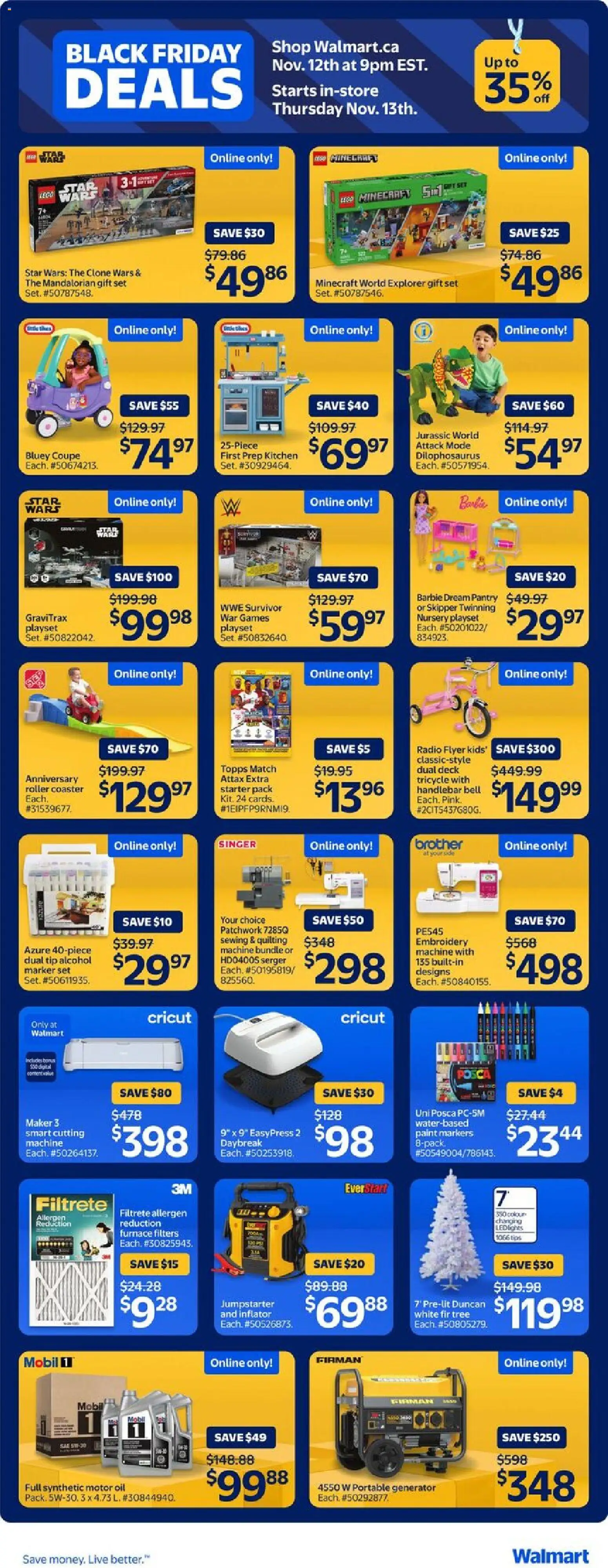 Walmart Black Friday Flyer - page 6- valid from Nov 13, 2025