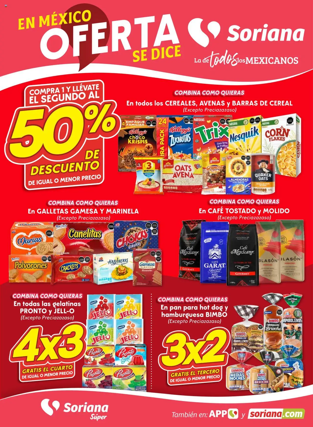 Soriana - Fin de Semana Súper: Tijuana, Mexicali, Ensenada, San Luis Río Colorado y Tecate - página 1- válido desde 28/08/2025