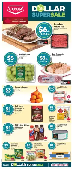Preview Co-op Food weekly flyer / circulaire valid from Oct 23, 2025