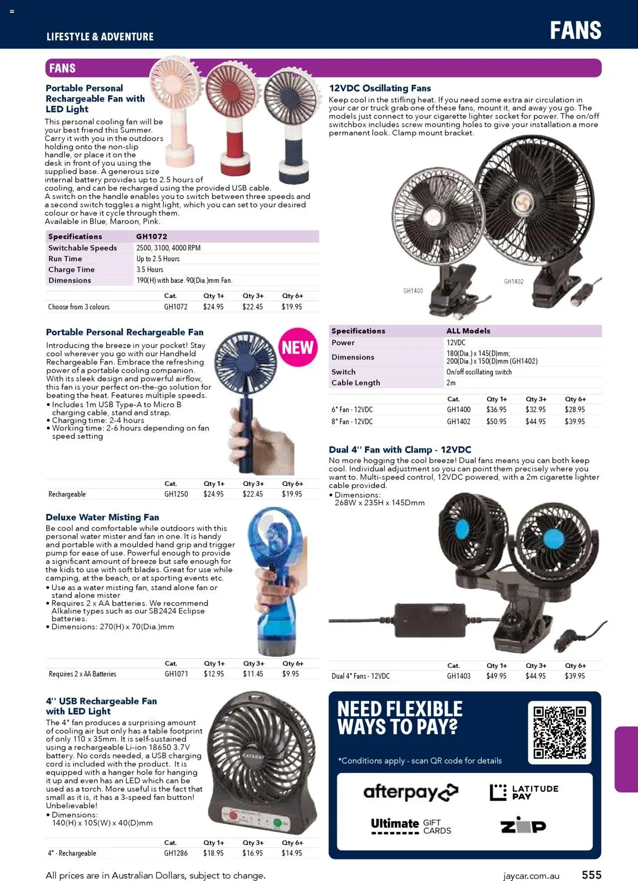 Jaycar Engineering & Scientific Catalogue 2025/2026  - page 555- valid from 09/07/2025