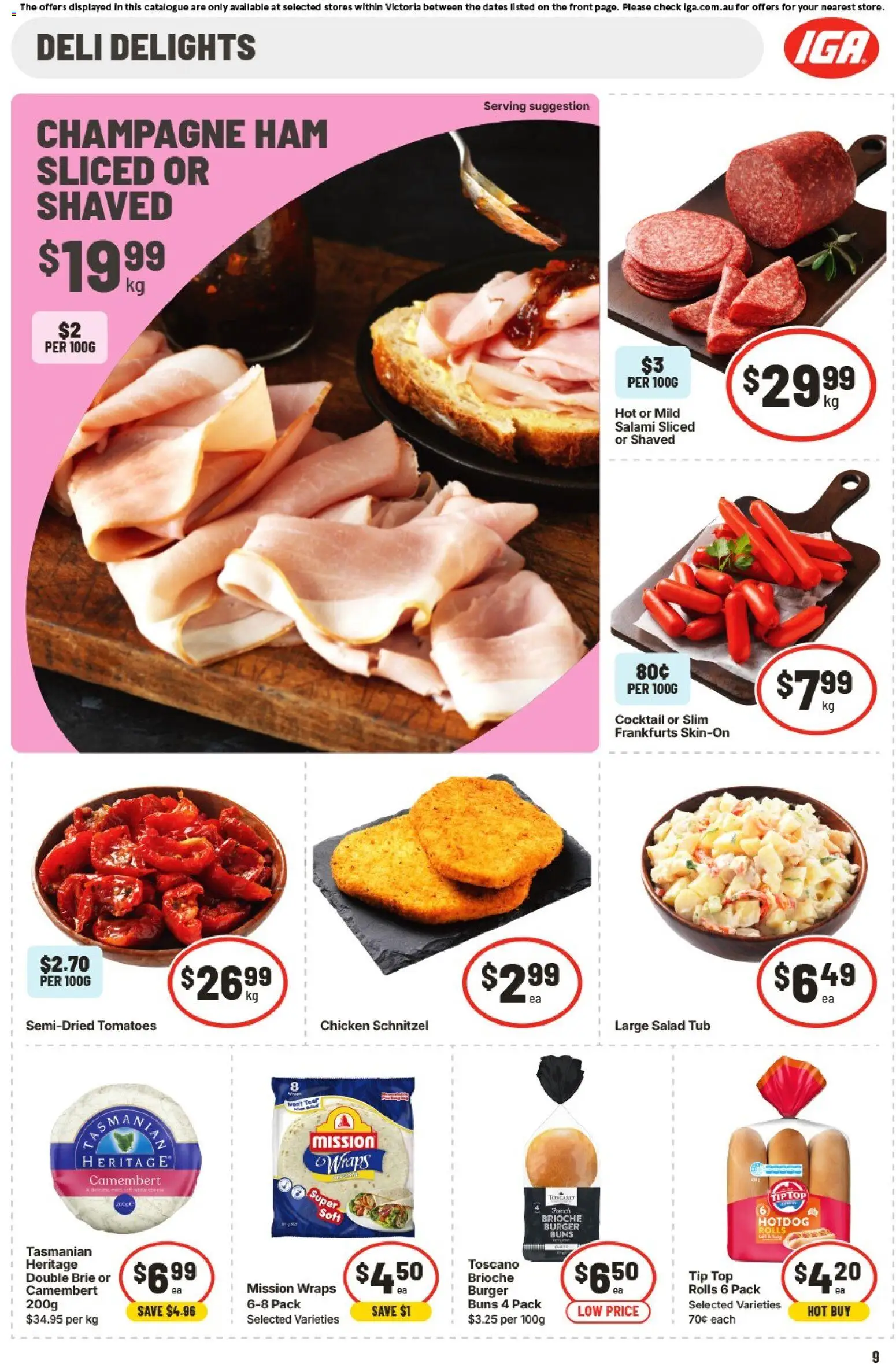 IGA  Catalogue  - page 9- valid from 21/01/2026