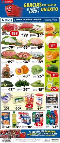 Calimax - Folleto Tijuana válido desde 15/08/2025