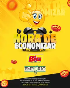 Pré-visualização Big Supermercados - Ofertas da semana válida a partir de 22/08/2025