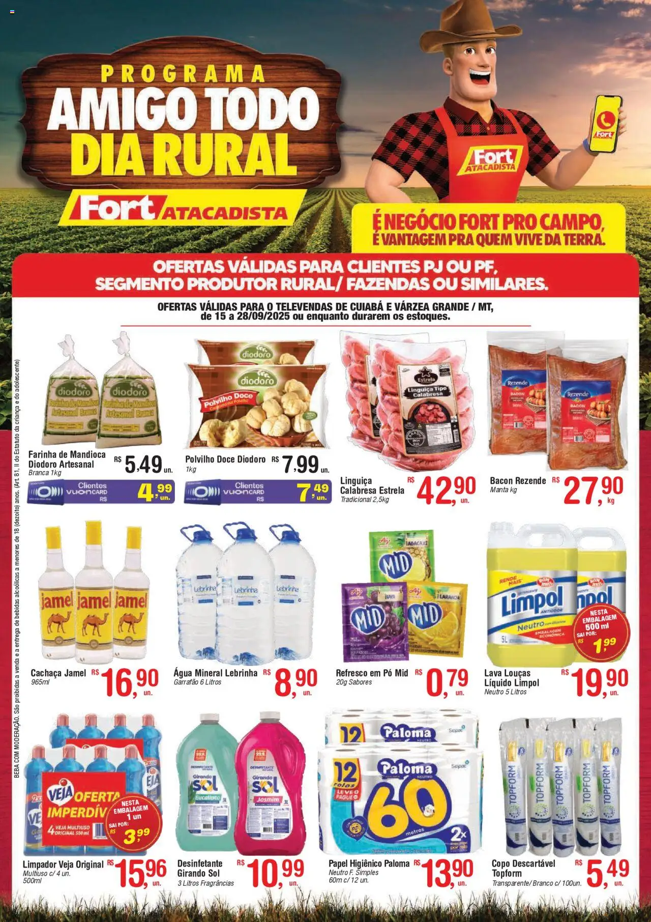 Fort Atacadista - Ofertas Rural - página 1- válido a partir de 15/09/2025
