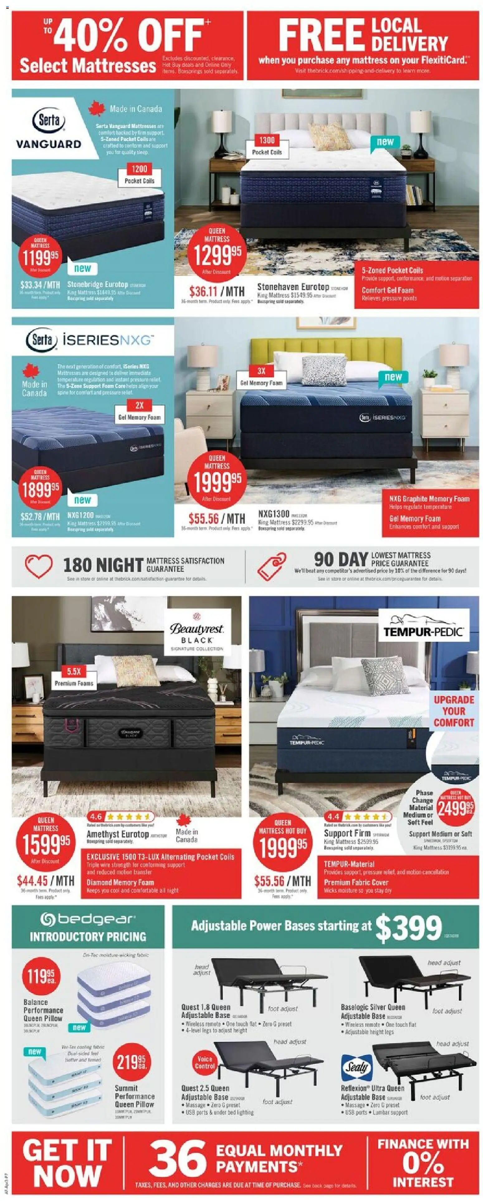 The Brick weekly flyer / circulaire - page 13- valid from Mar 31, 2026