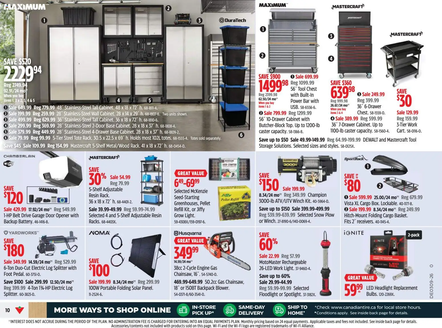 Canadian Tire weekly flyer - page 10- valid from Feb 26, 2026