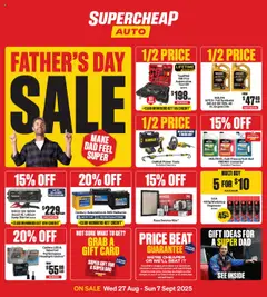 Supercheap Auto catalogue preview - valid from 27/08/2025