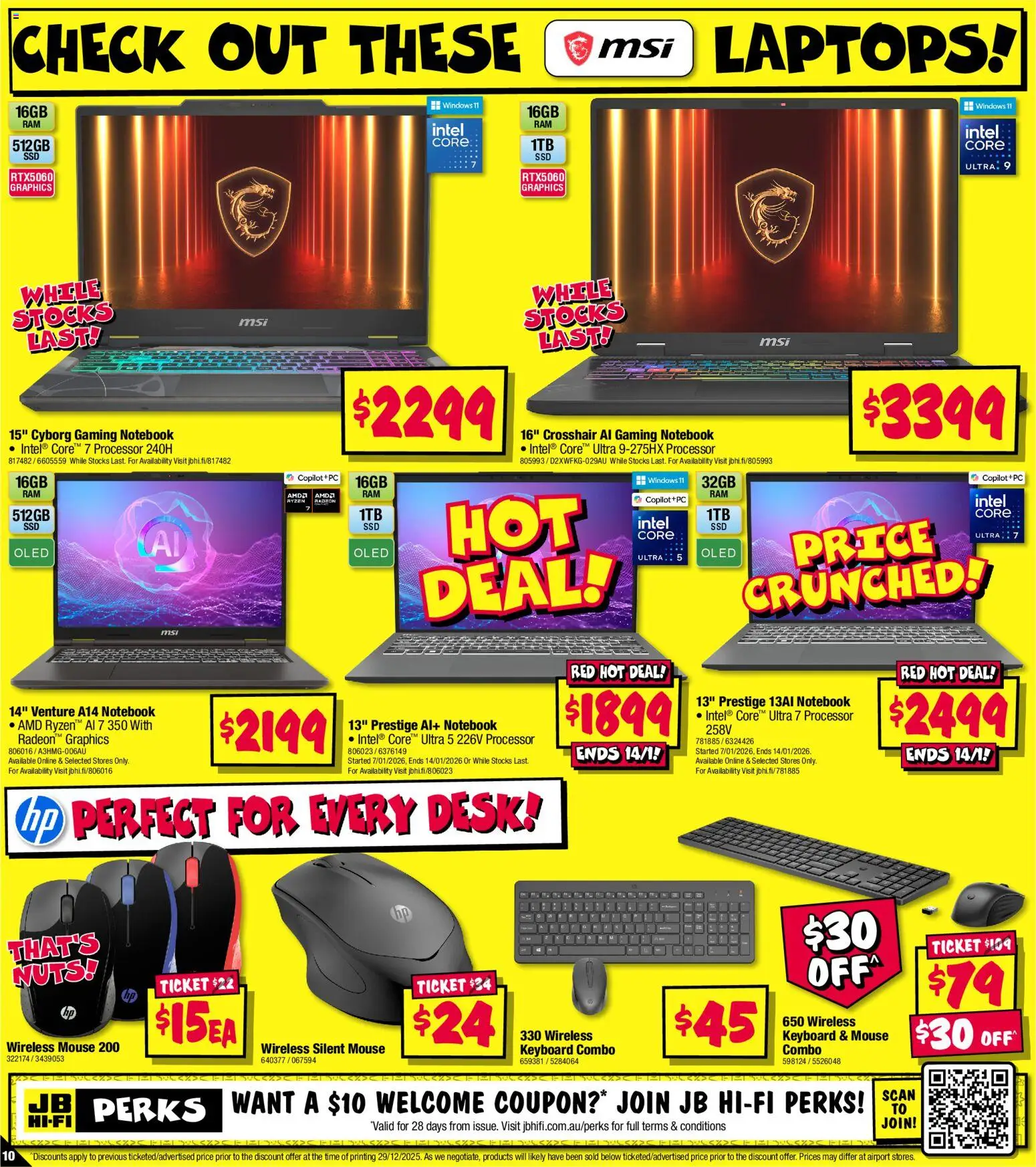JB Hi-Fi  Catalogue  - page 10- valid from 08/01/2026