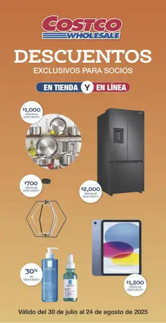 Costco - Catálogo válido desde 30/07/2025